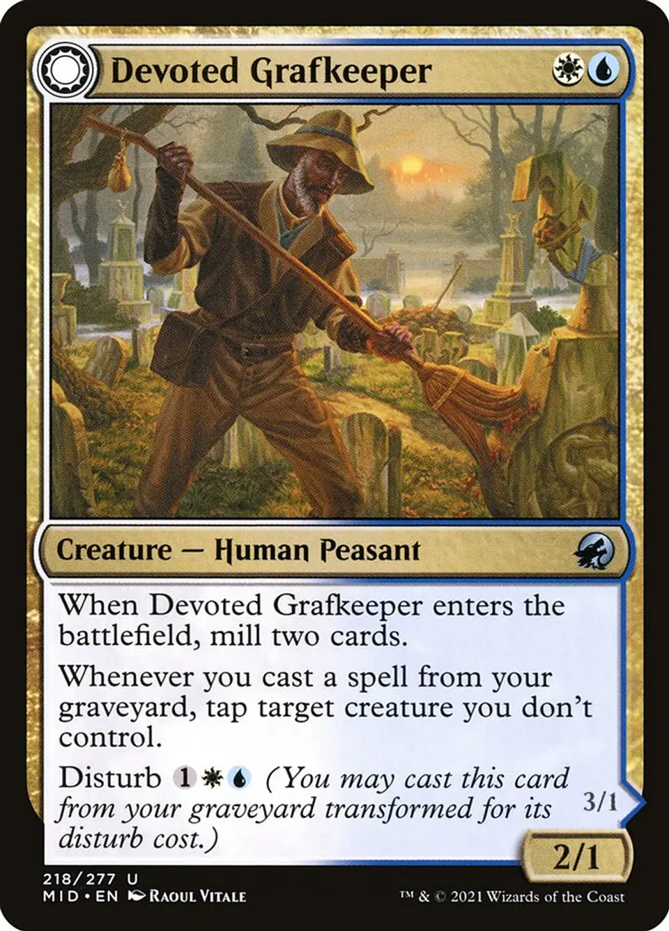Devoted Grafkeeper // Departed Soulkeeper 1