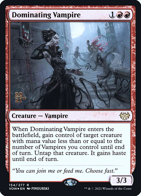 Dominating Vampire (Pre-release)