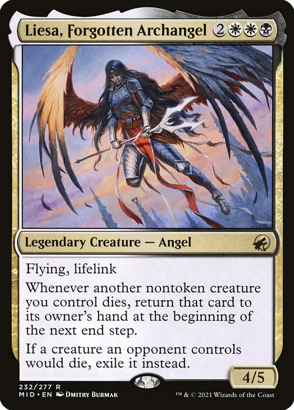 Liesa, Forgotten Archangel 1