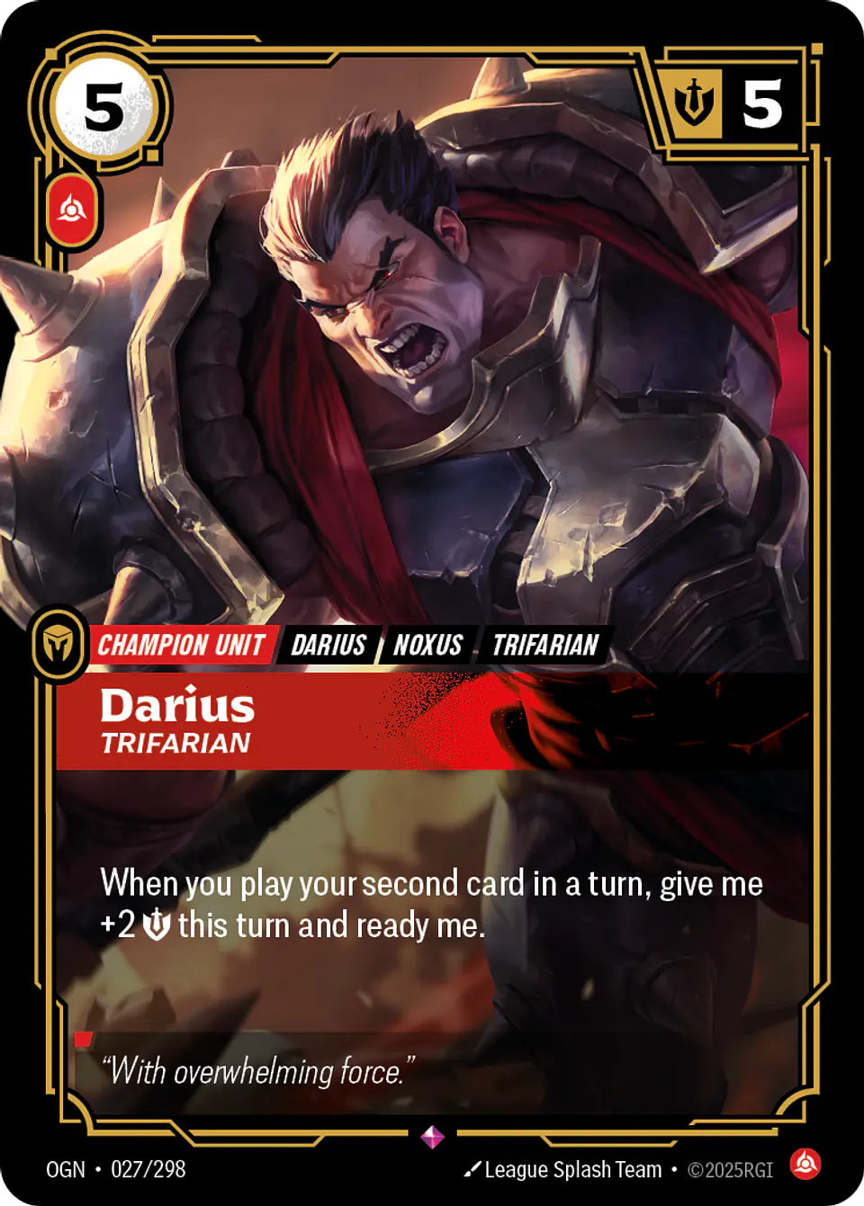 Darius - Trifarian 1