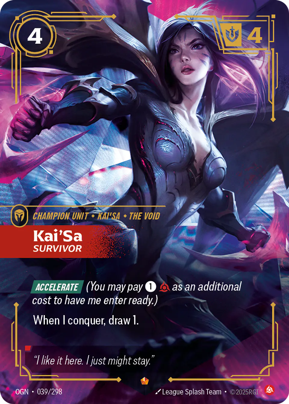 Kai'Sa - Survivor 1