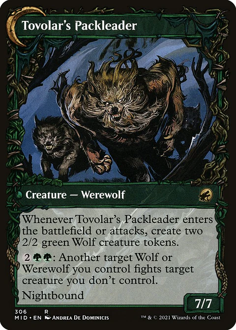 Tovolar's Huntmaster // Tovolar's Packleader (Showcase)