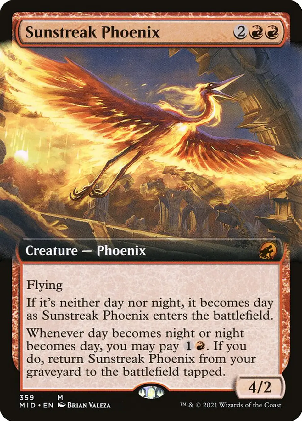 Sunstreak Phoenix (Extended Art) 1