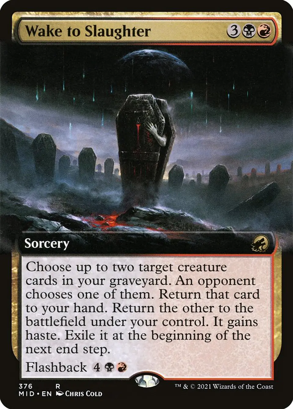 Wake to Slaughter (Extended Art) 1