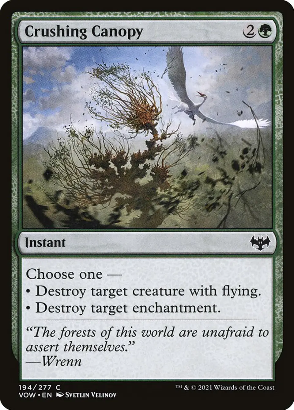 Crushing Canopy 1