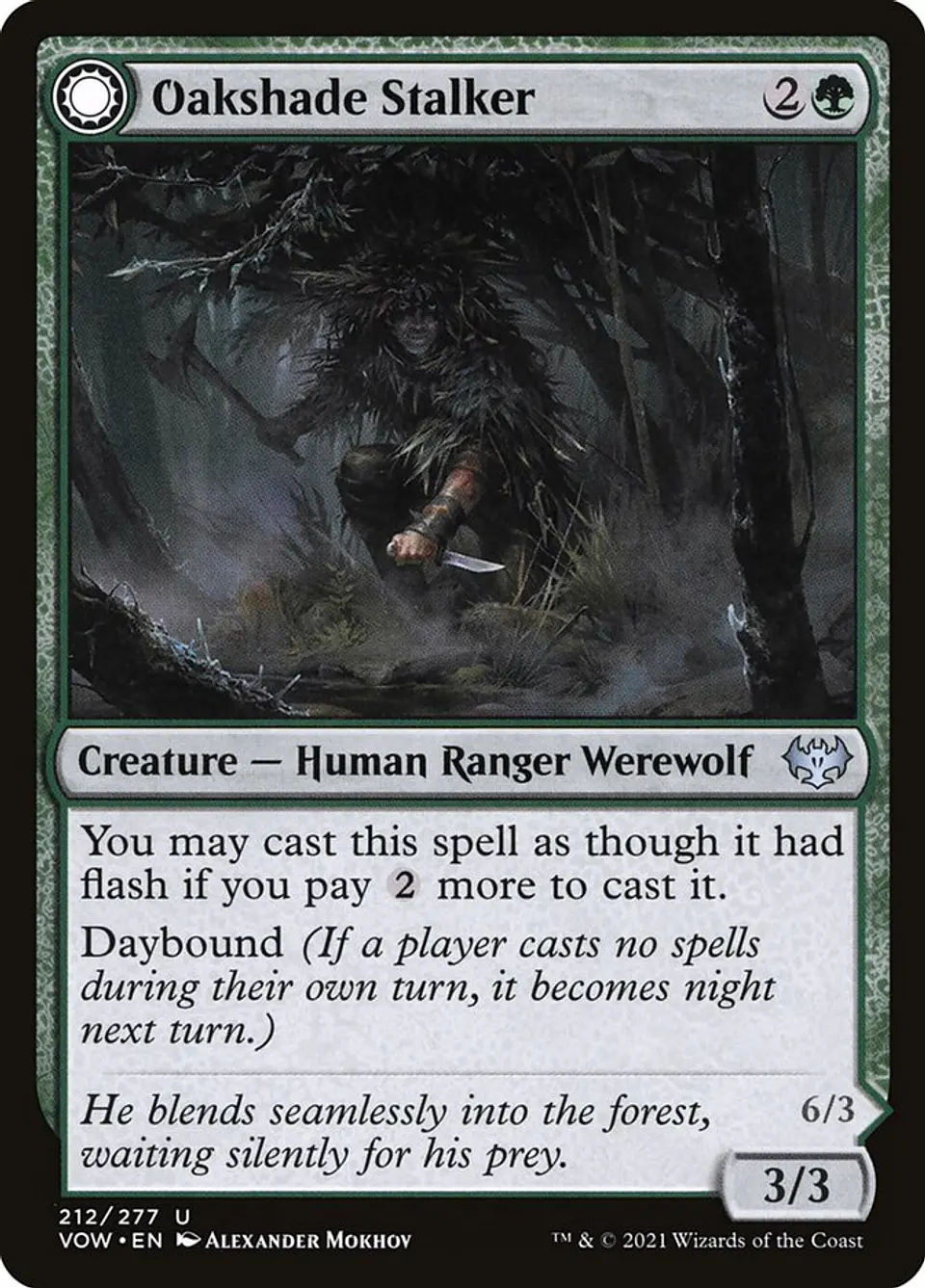 Oakshade Stalker // Moonlit Ambusher 1