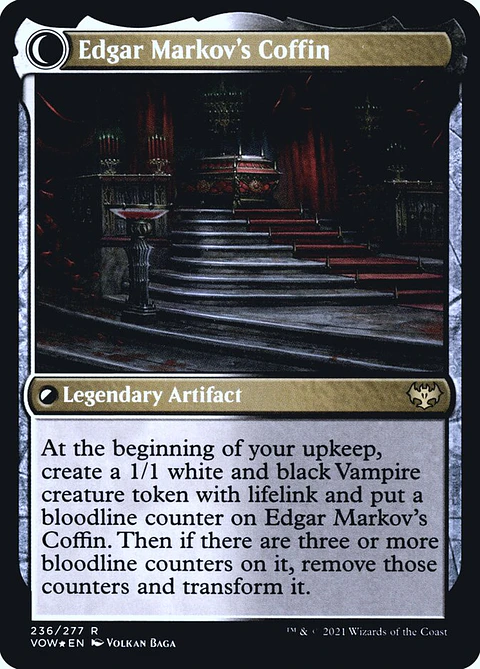 Edgar, Charmed Groom // Edgar Markov's Coffin (Pre-release)