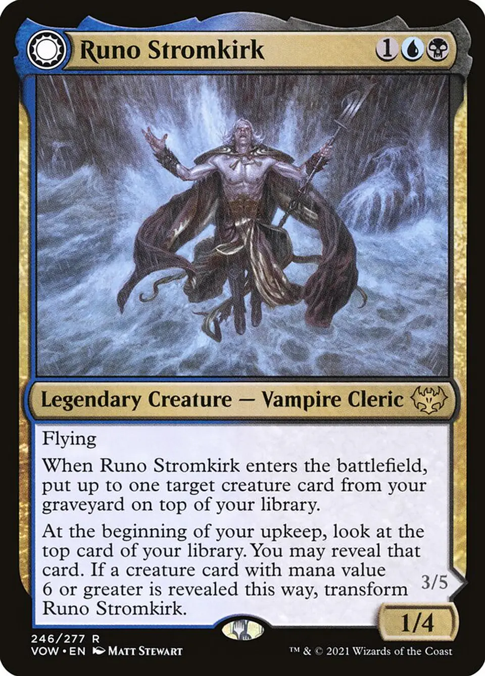 Runo Stromkirk // Krothuss, Lord of the Deep 1