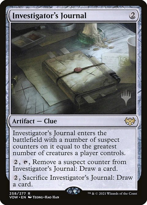 Investigator's Journal (Promo Pack)