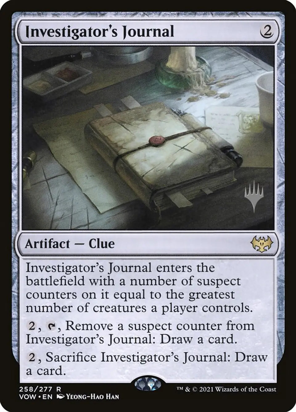 Investigator's Journal (Promo Pack) 1