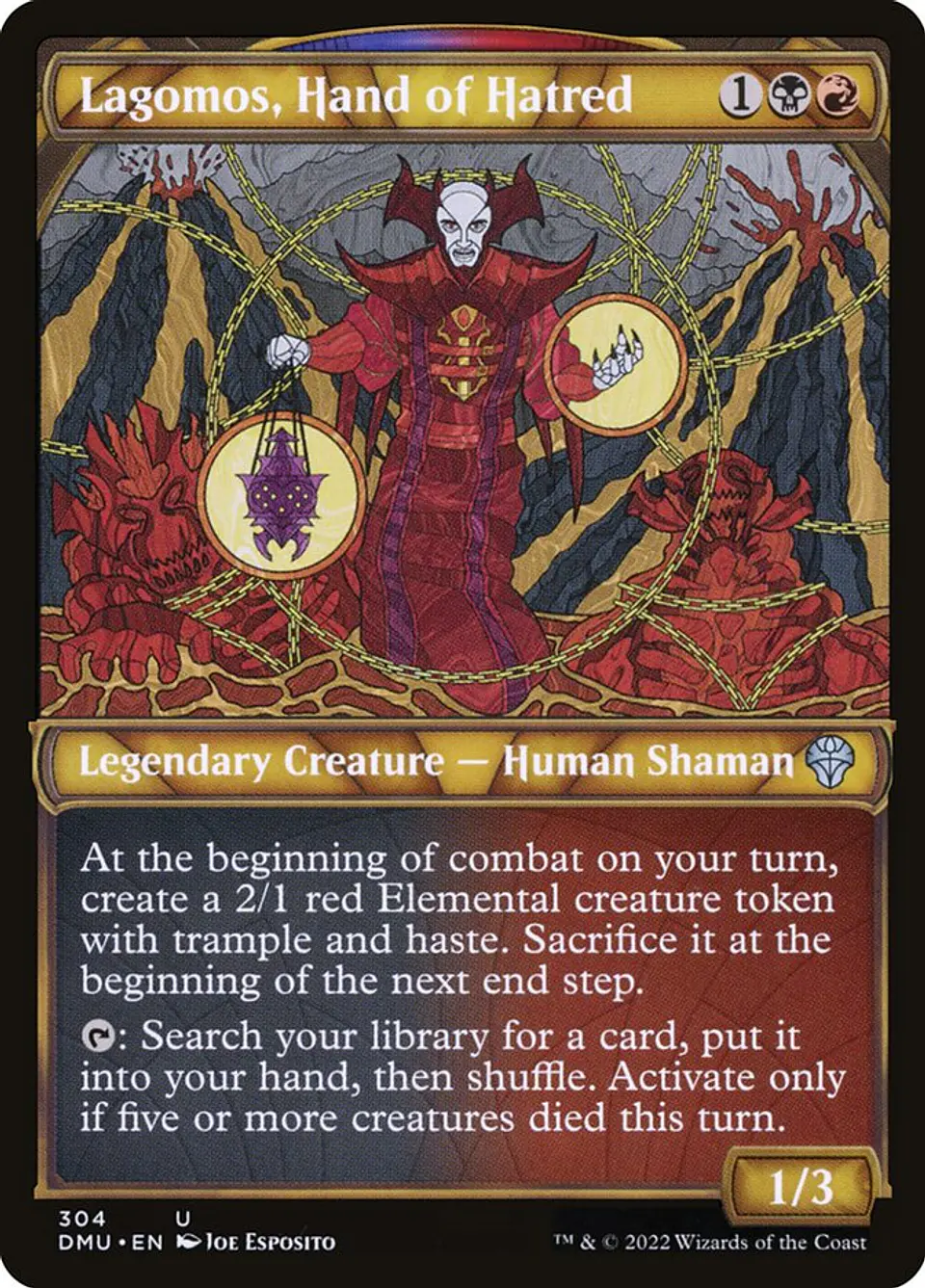 Lagomos, Hand of Hatred (Showcase) 1