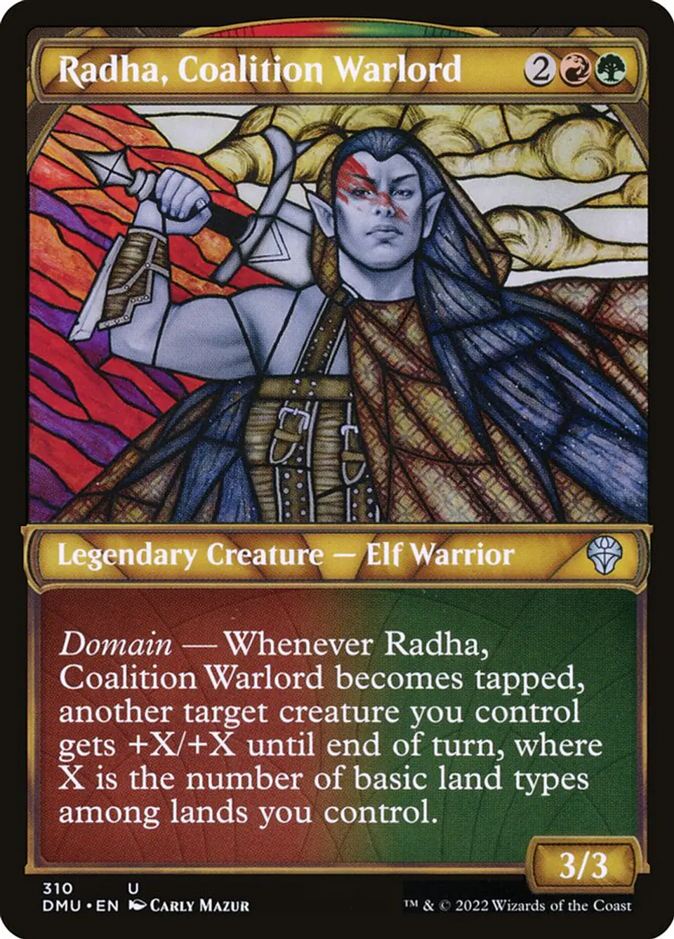 Radha, Coalition Warlord (Showcase) 1