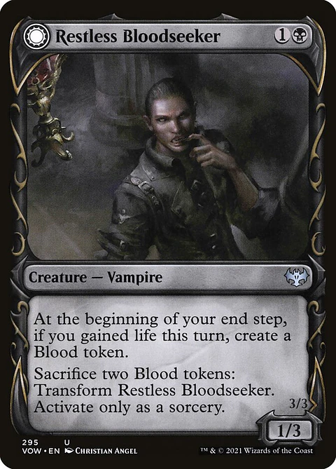 Restless Bloodseeker // Bloodsoaked Reveler (Showcase)