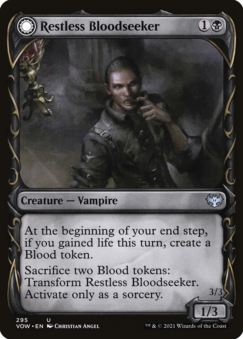 Restless Bloodseeker // Bloodsoaked Reveler (Showcase) 1