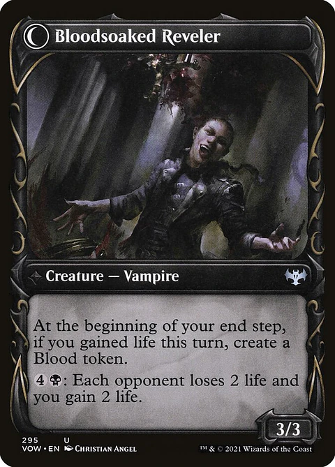 Restless Bloodseeker // Bloodsoaked Reveler (Showcase)