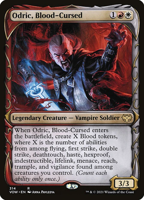 Odric, Blood-Cursed (Showcase)