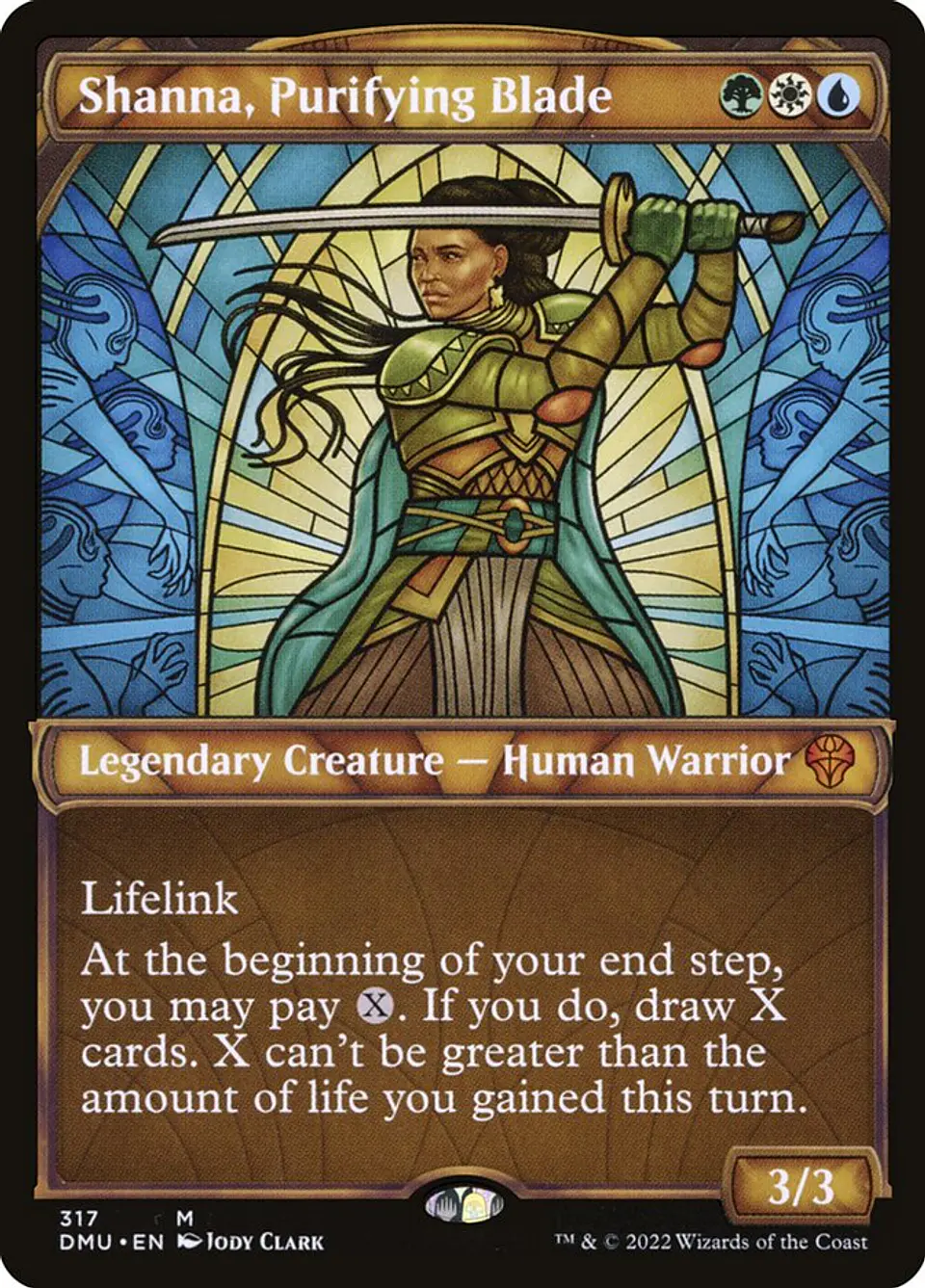 Shanna, Purifying Blade (Showcase) 1