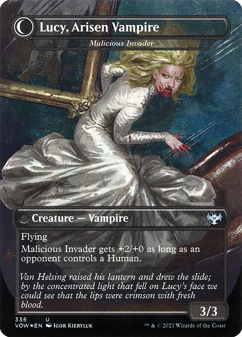 Innocent Traveler // Malicious Invader (Borderless)