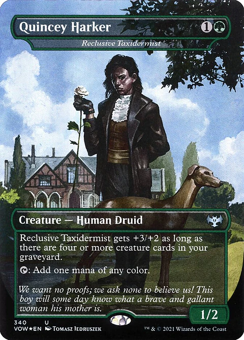 Reclusive Taxidermist (Borderless)