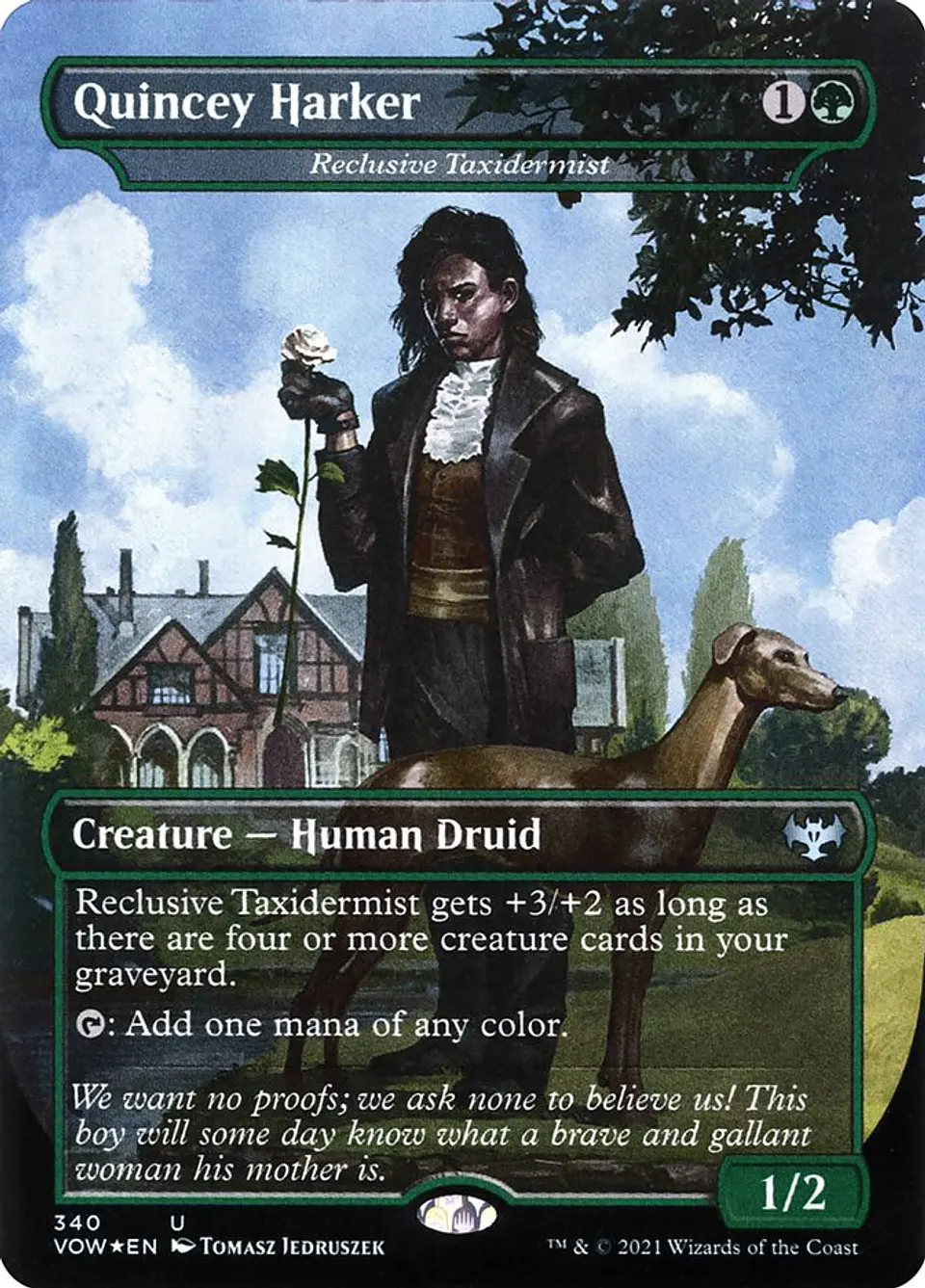 Reclusive Taxidermist (Borderless) 1