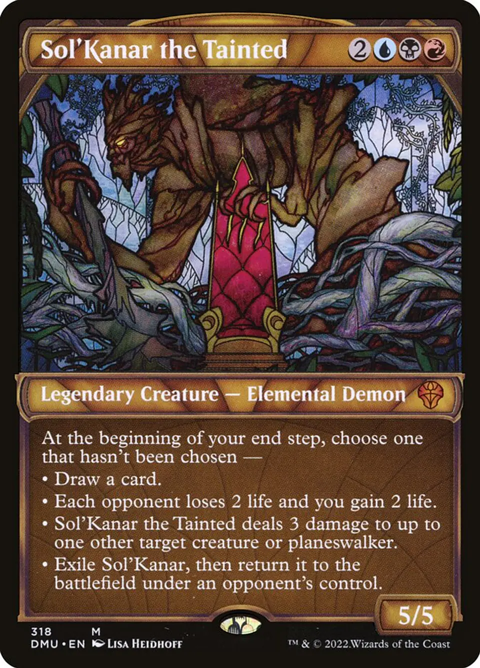 Sol'Kanar the Tainted (Showcase) 1
