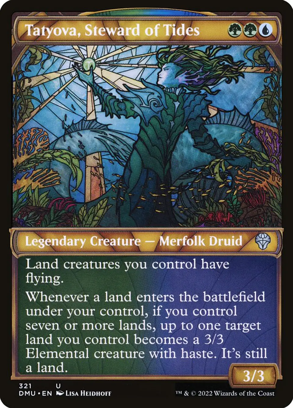 Tatyova, Steward of Tides (Showcase) 1