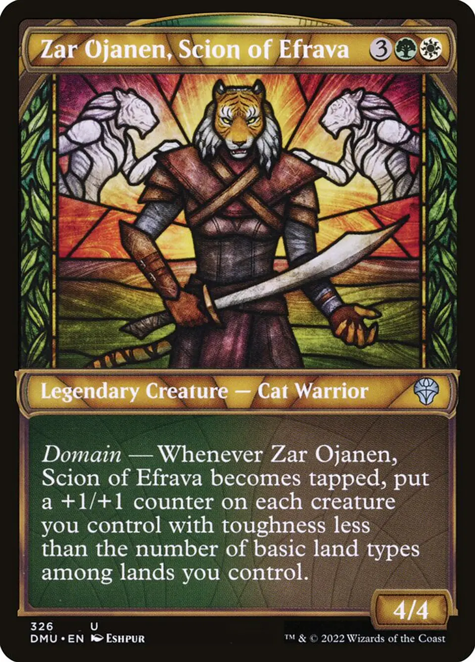 Zar Ojanen, Scion of Efrava (Showcase) 1