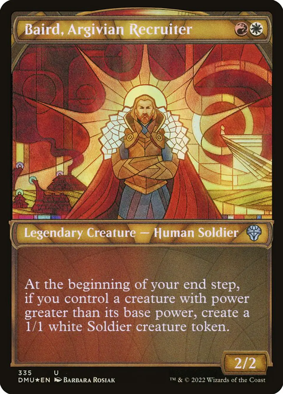 Baird, Argivian Recruiter (Showcase) 1