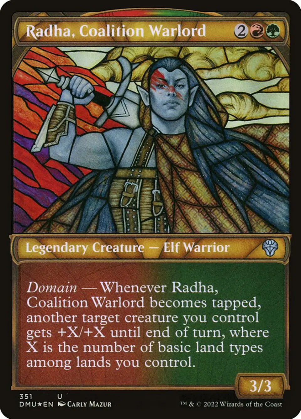 Radha, Coalition Warlord (Showcase) 1
