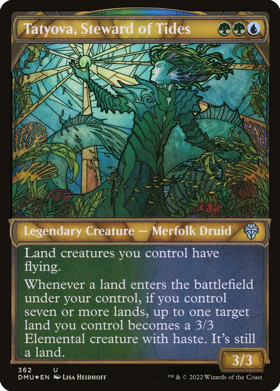 Tatyova, Steward of Tides (Showcase) 1