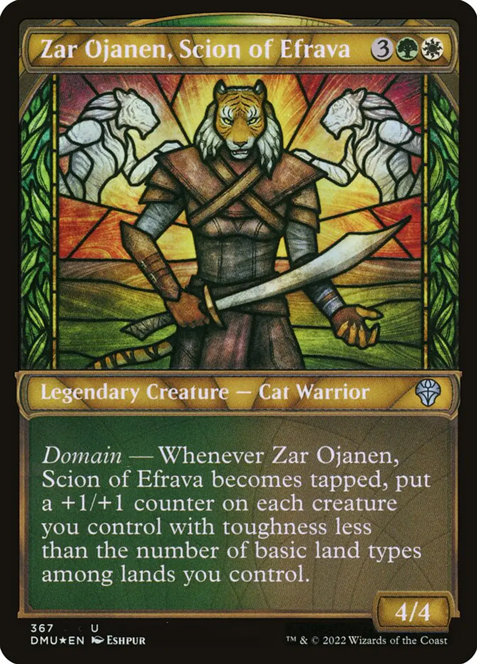 Zar Ojanen, Scion of Efrava (Showcase) 1