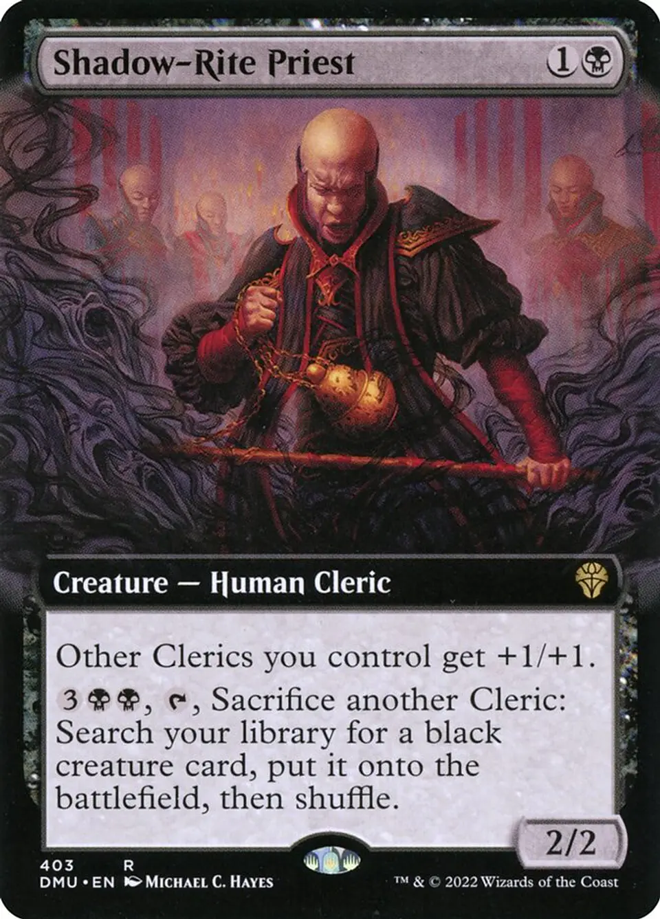 Shadow-Rite Priest (Extended Art) 1