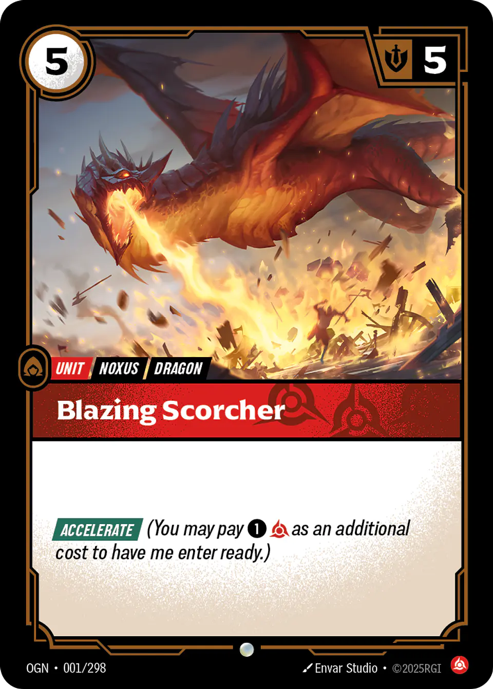Blazing Scorcher 1