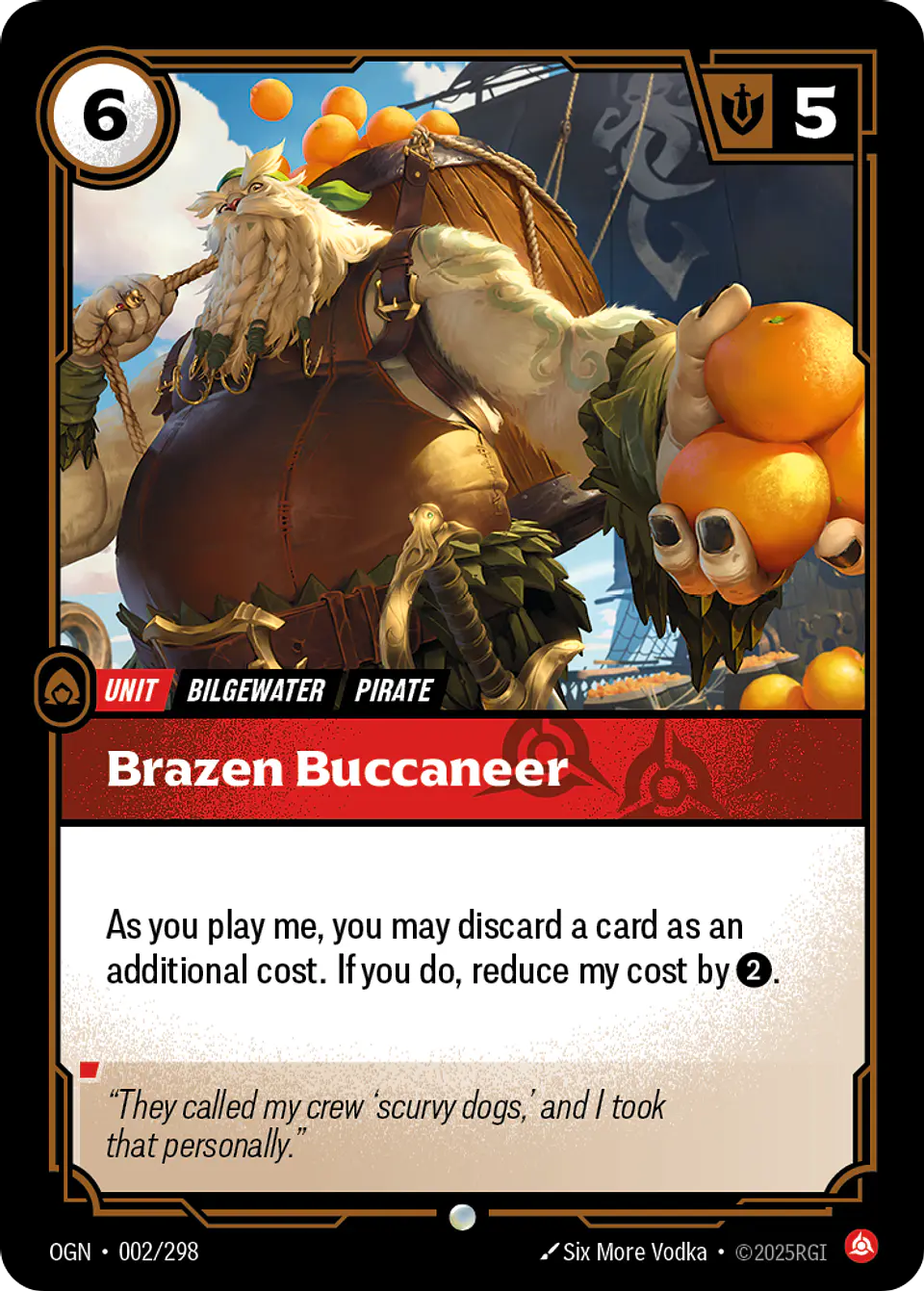 Brazen Buccaneer 1