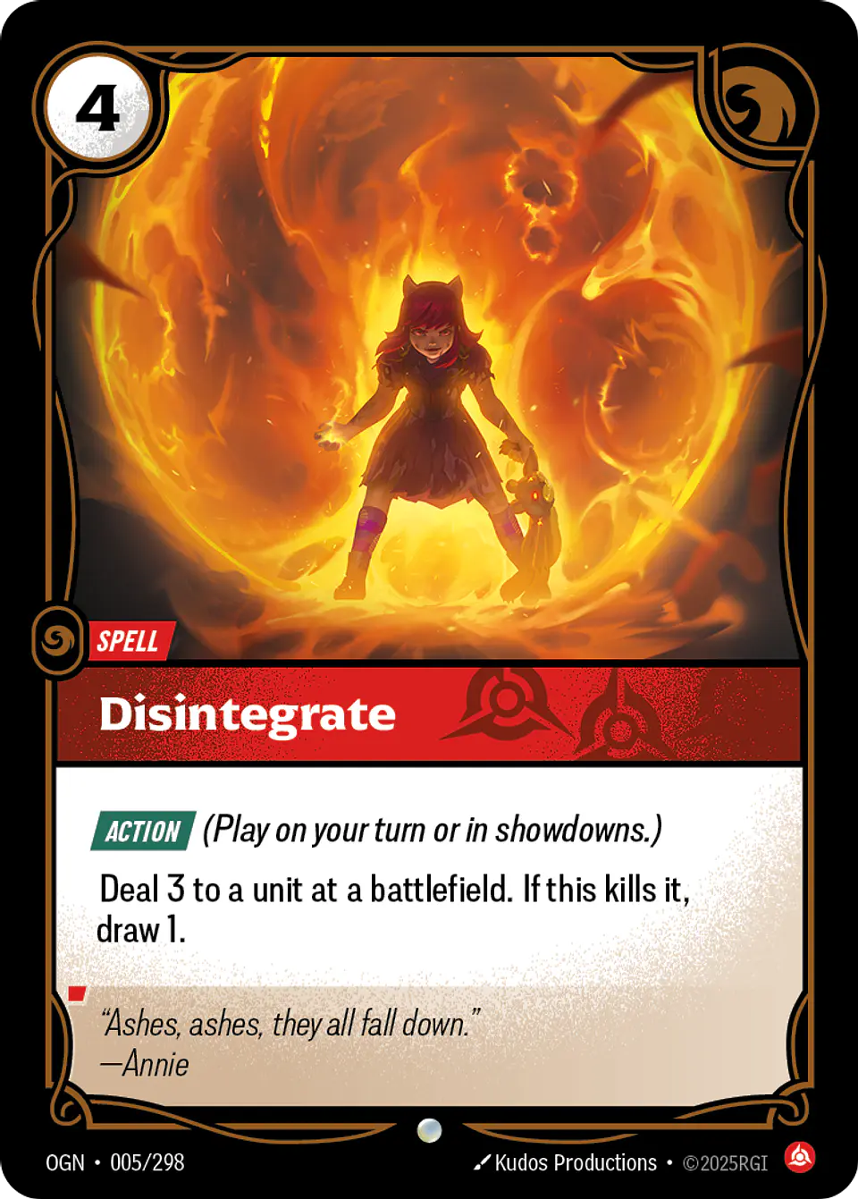 Disintegrate 1