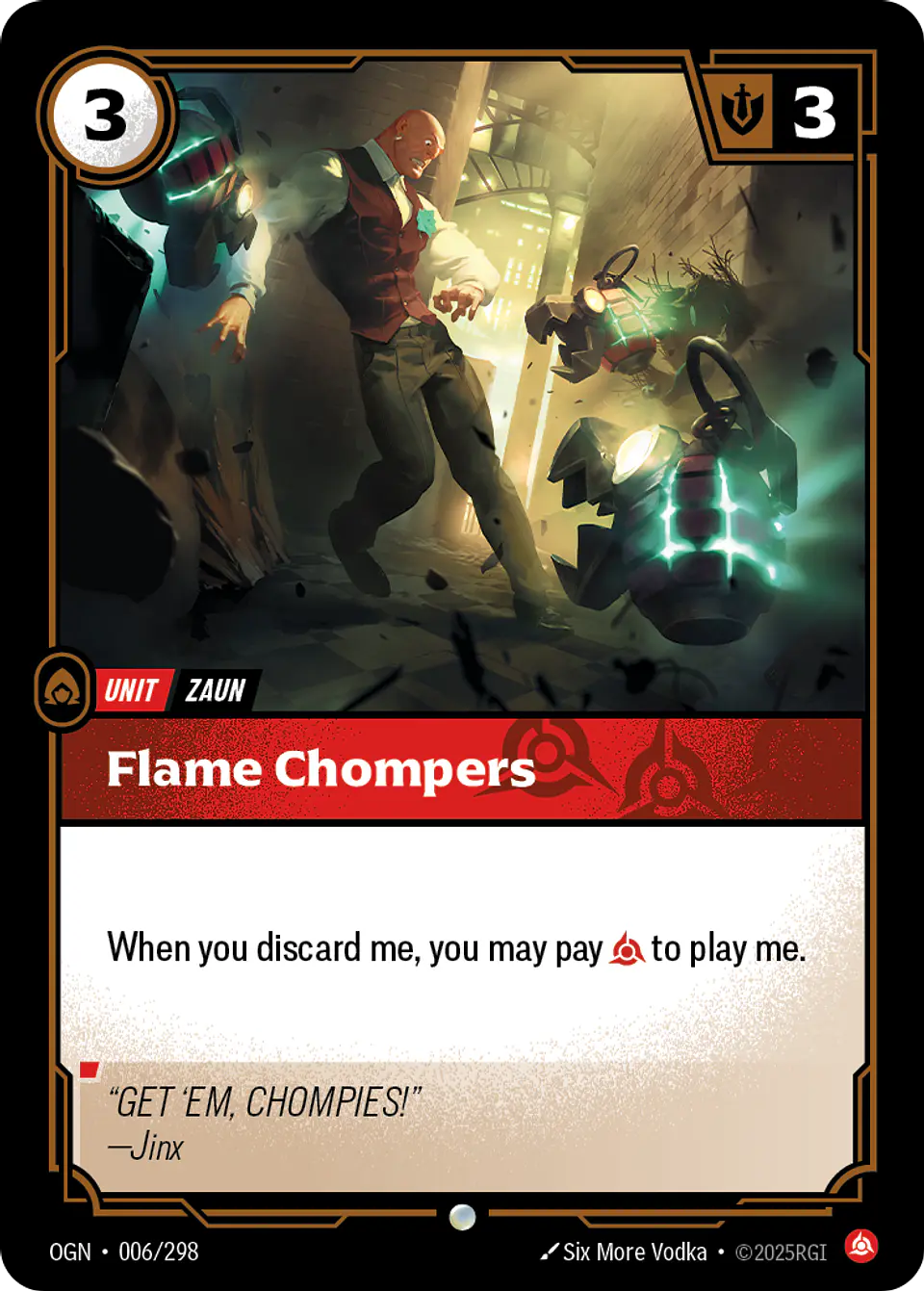 Flame Chompers 1