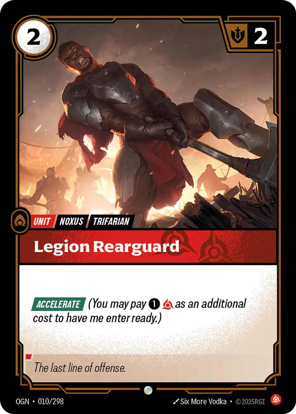Legion Rearguard 1