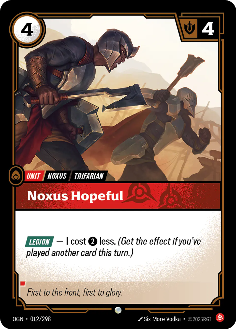 Noxus Hopeful 1