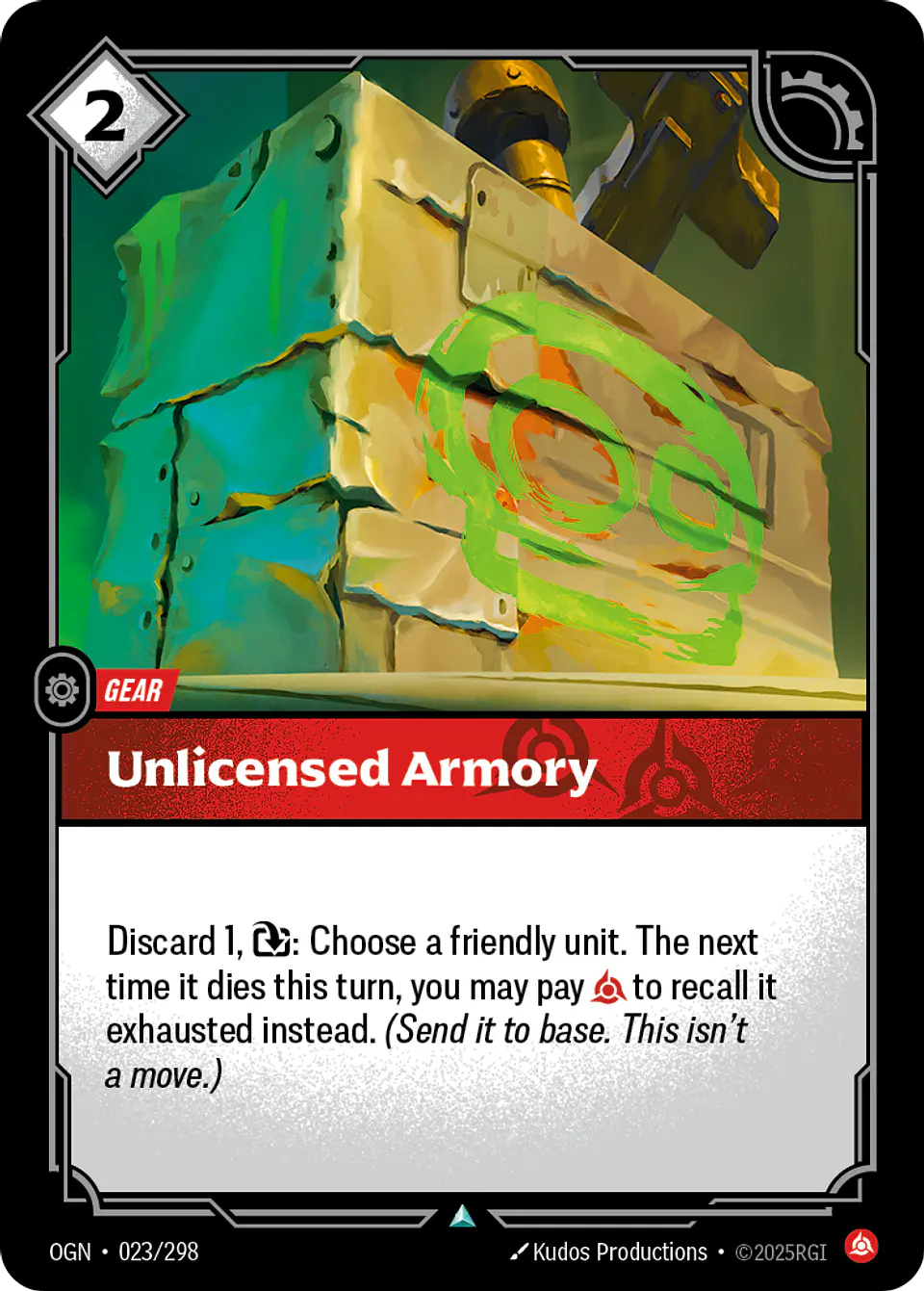 Unlicensed Armory 1