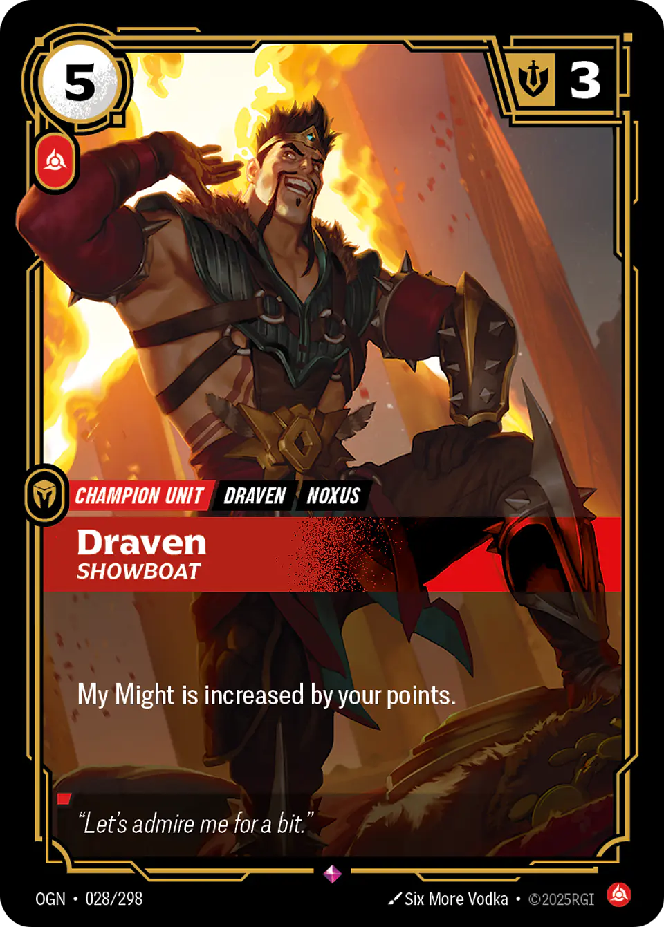 Draven - Showboat 1