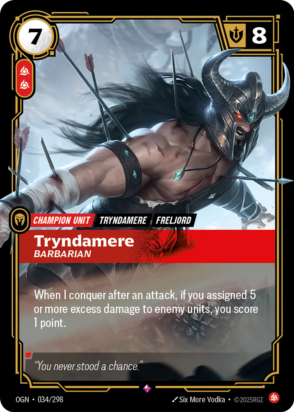 Tryndamere - Barbarian 1