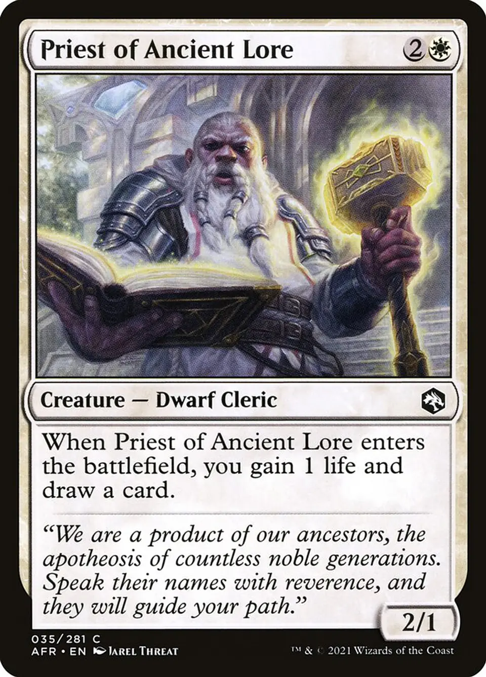 Priest of Ancient Lore 1