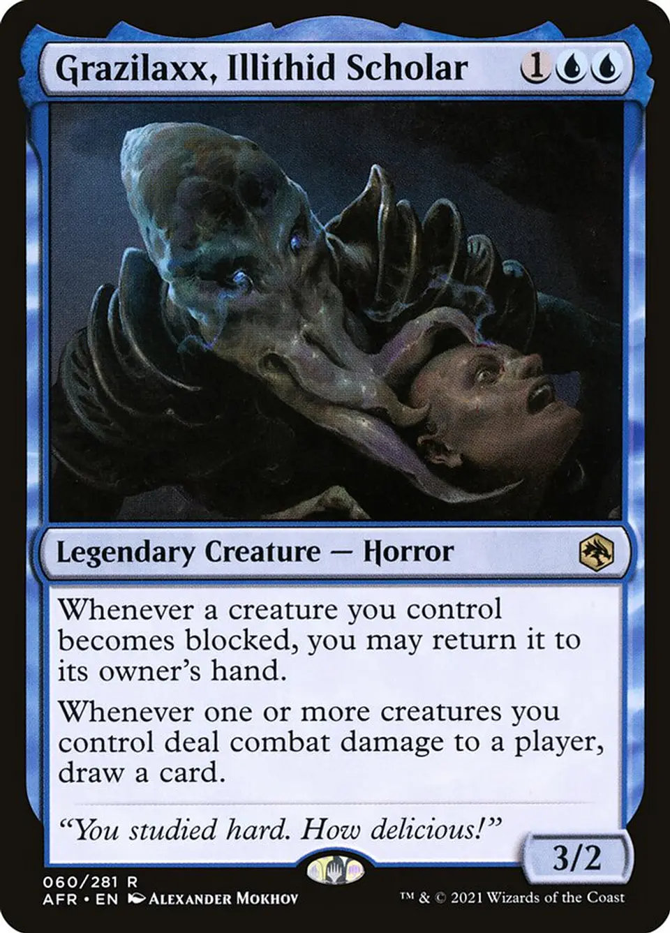 Grazilaxx, Illithid Scholar 1