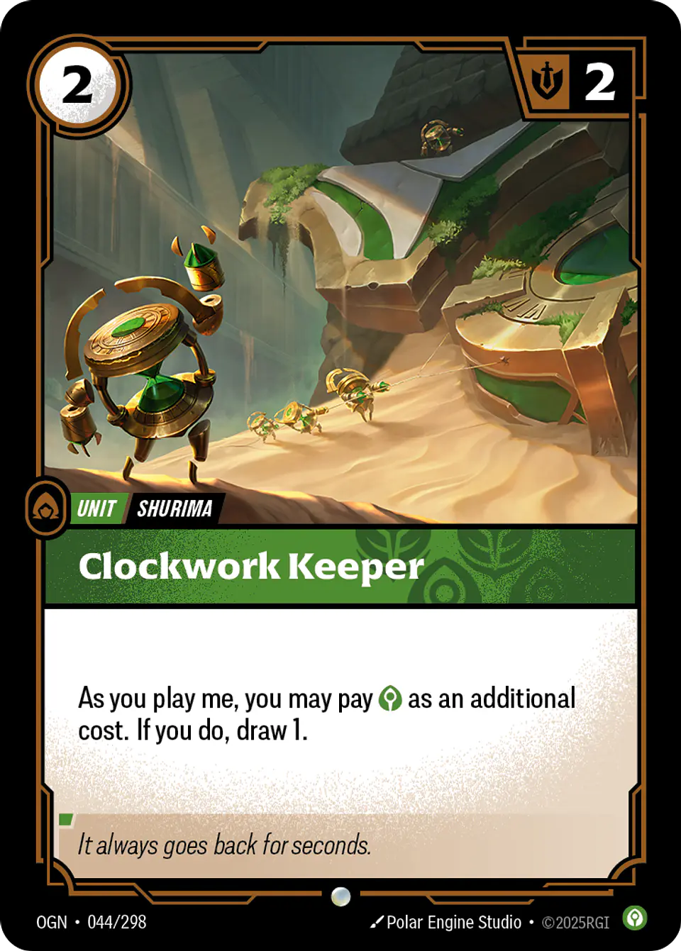 Clockwork Keeper 1