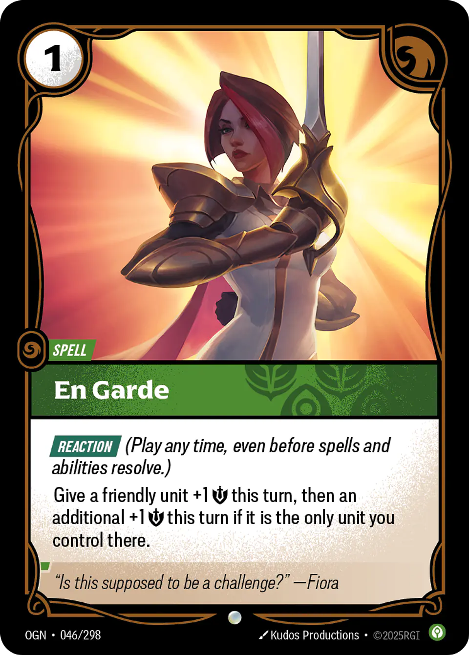 En Garde 1