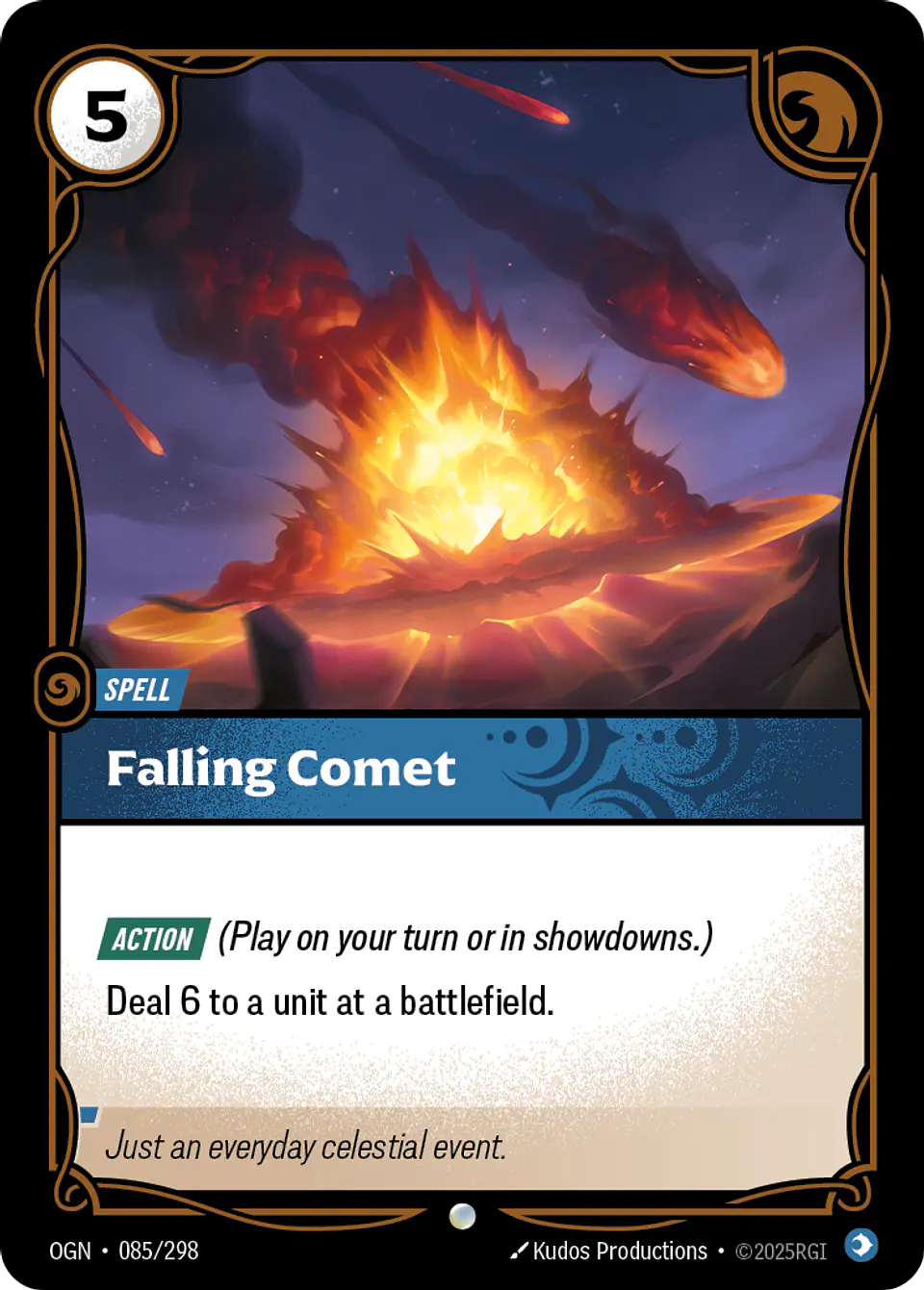 Falling Comet 1
