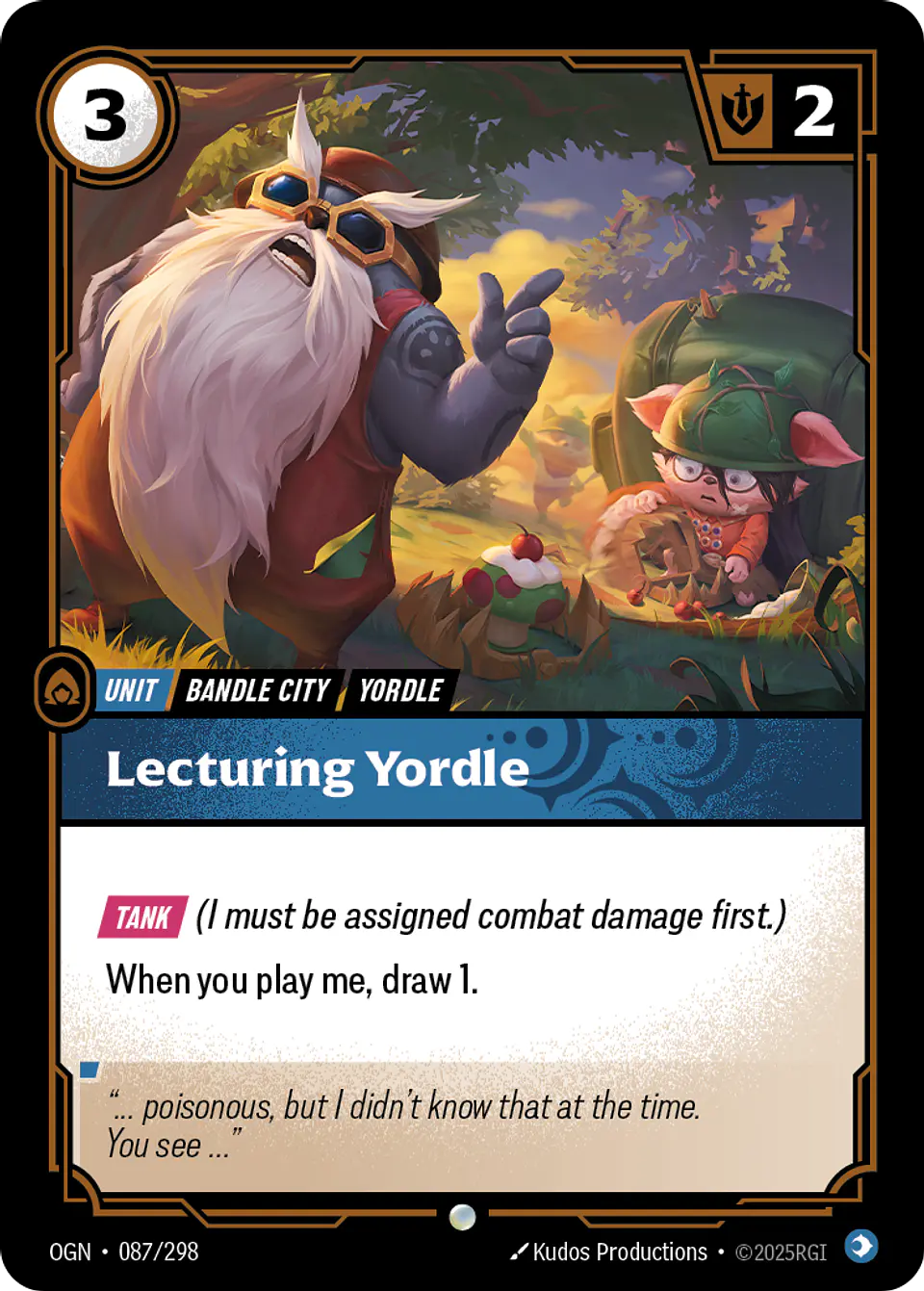Lecturing Yordle 1