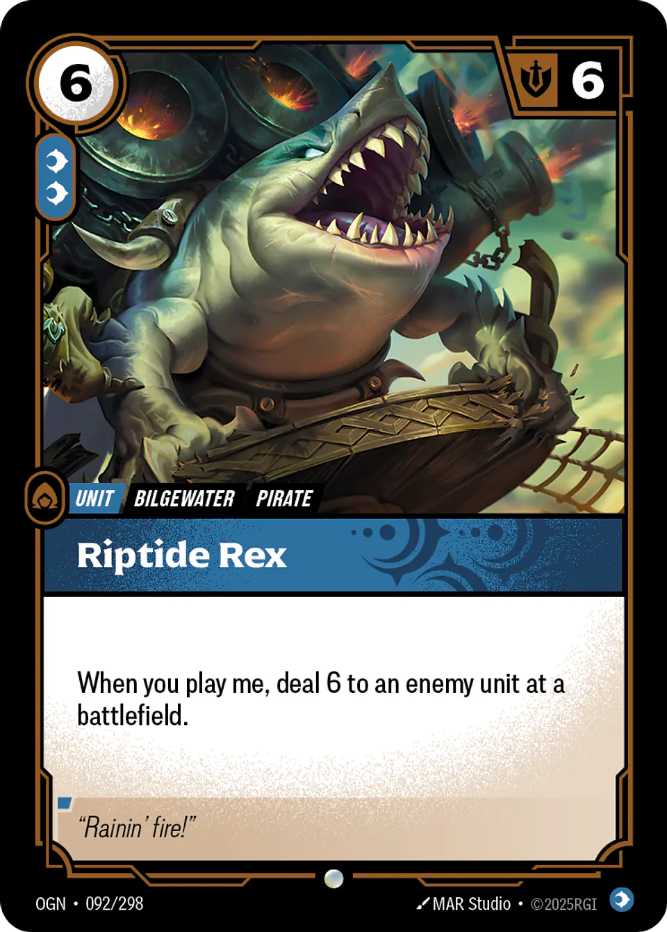 Riptide Rex 1