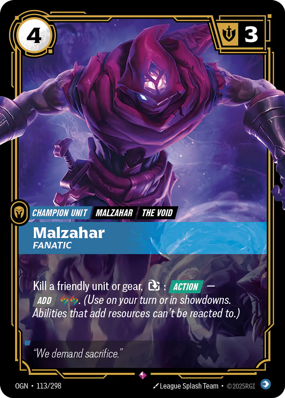 Malzahar - Fanatic 1