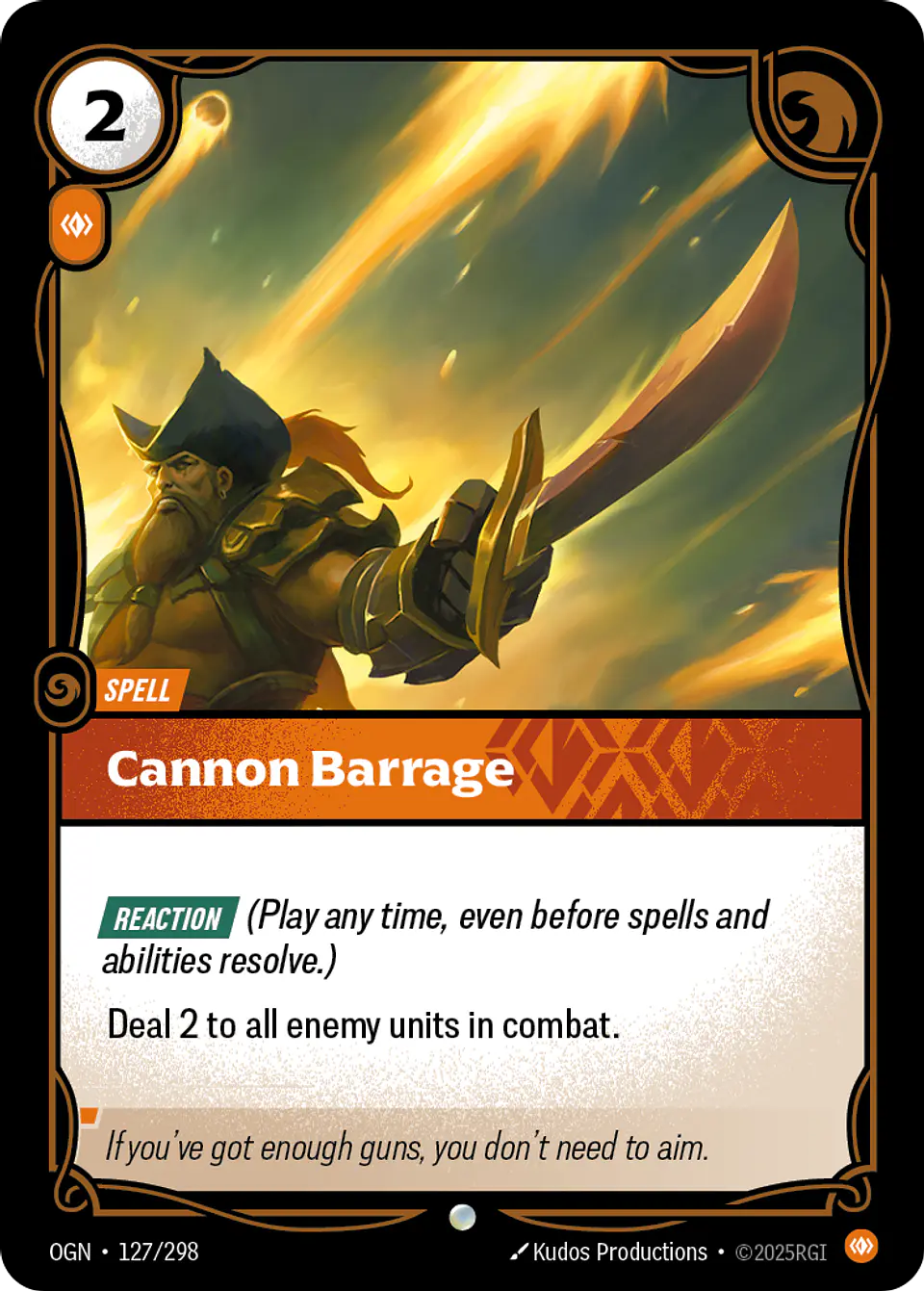 Cannon Barrage 1